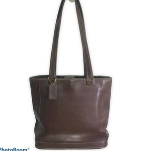 Coach vintage brown Bleeker leather tote 9305